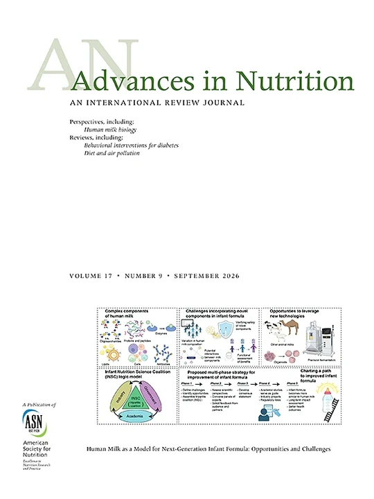 Advances in Nutrition journal cover