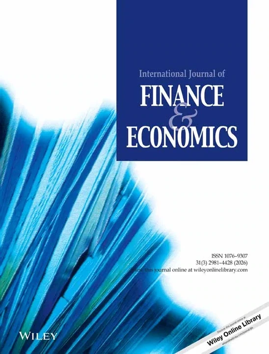 INTERNATIONAL JOURNAL OF FINANCE & ECONOMICS 期刊封面