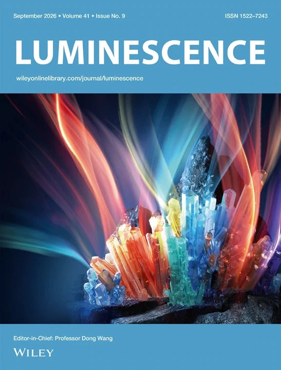 LUMINESCENCE journal cover