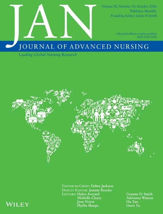 JOURNAL OF ADVANCED NURSING journal cover