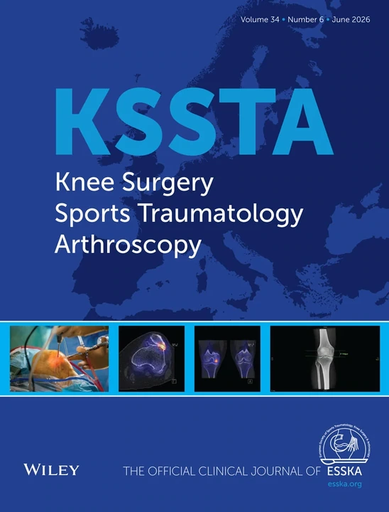 KNEE SURGERY SPORTS TRAUMATOLOGY ARTHROSCOPY 期刊封面