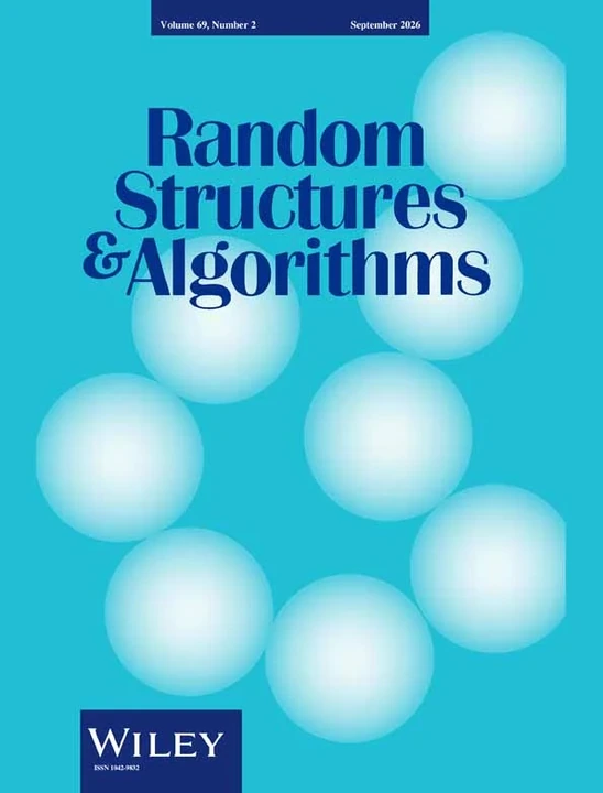RANDOM STRUCTURES & ALGORITHMS journal cover