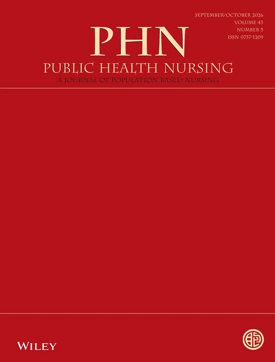 PUBLIC HEALTH NURSING journal cover