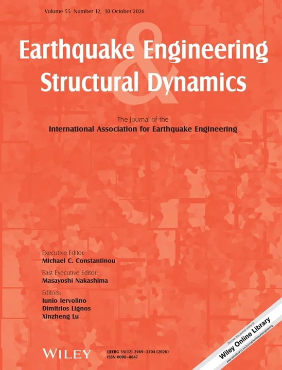 EARTHQUAKE ENGINEERING & STRUCTURAL DYNAMICS journal cover