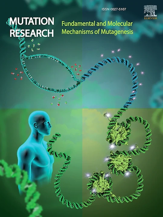 MUTATION RESEARCH-FUNDAMENTAL AND MOLECULAR MECHANISMS OF MUTAGENESIS 期刊封面