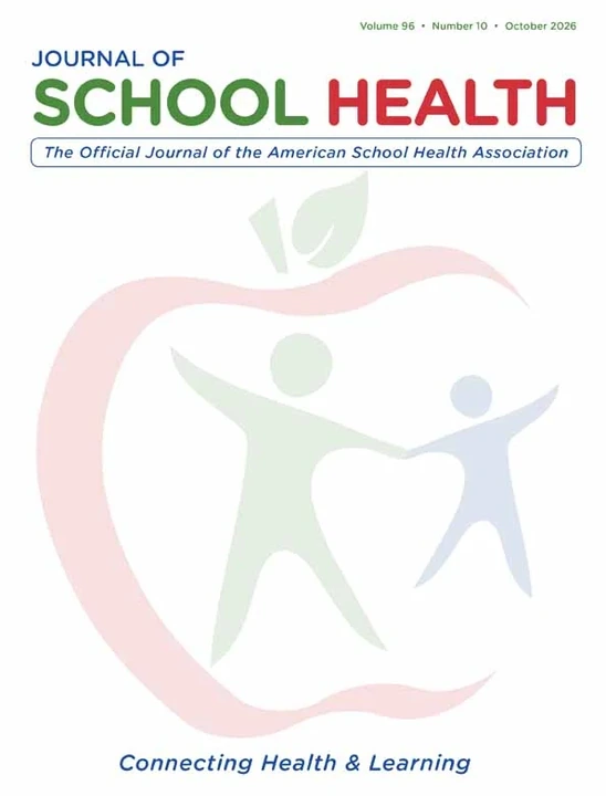 JOURNAL OF SCHOOL HEALTH 期刊封面