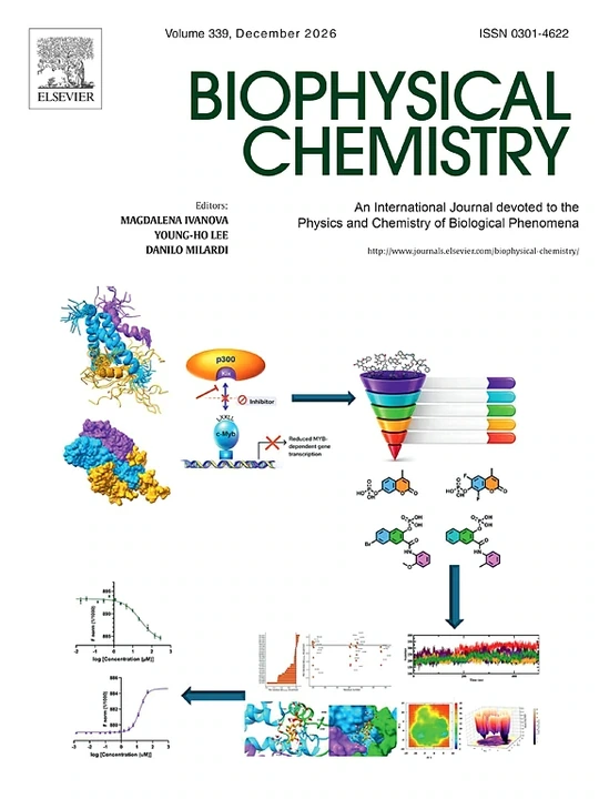 BIOPHYSICAL CHEMISTRY journal cover