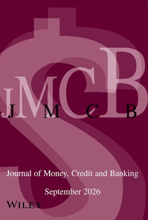 JOURNAL OF MONEY CREDIT AND BANKING 期刊封面