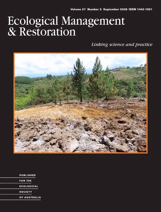 ECOLOGICAL MANAGEMENT & RESTORATION 期刊封面