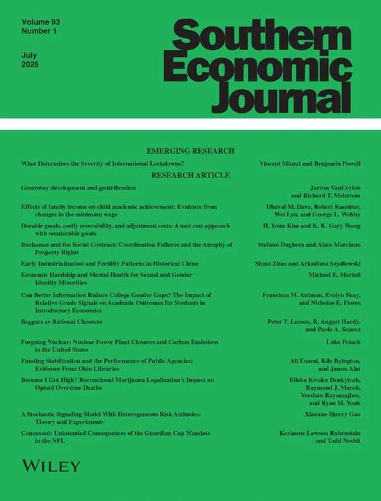 SOUTHERN ECONOMIC JOURNAL journal cover