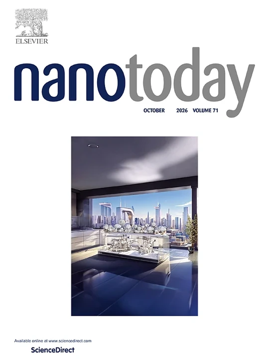 Nano Today journal cover