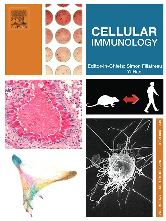 CELLULAR IMMUNOLOGY 期刊封面