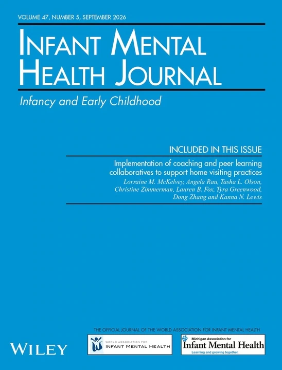 Infant Mental Health Journal-Infancy and Early Childhood journal cover