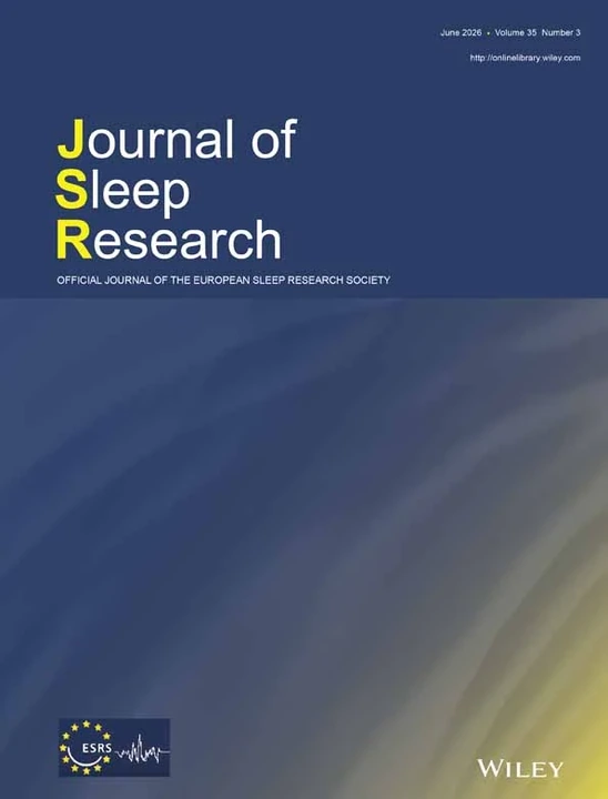 JOURNAL OF SLEEP RESEARCH journal cover