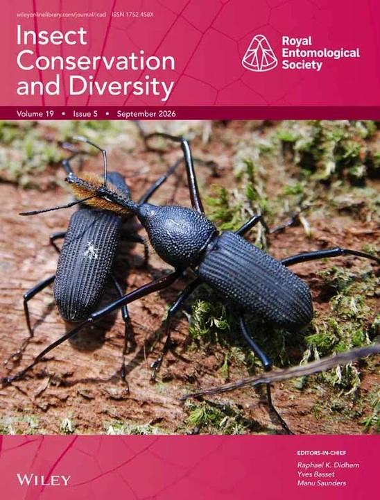 Insect Conservation and Diversity 期刊封面