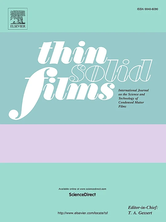 Thin Solid Films journal cover