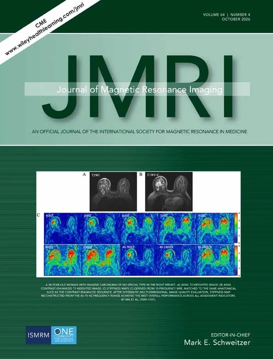 JOURNAL OF MAGNETIC RESONANCE IMAGING journal cover