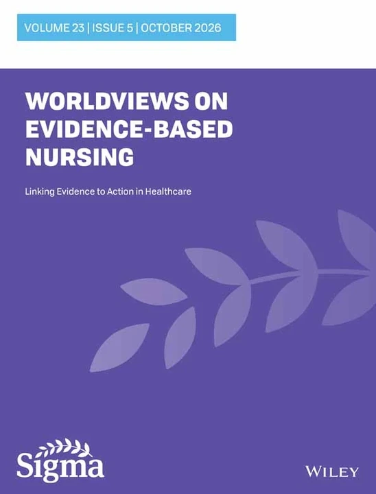 Worldviews on Evidence-Based Nursing journal cover