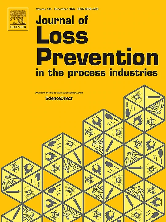 JOURNAL OF LOSS PREVENTION IN THE PROCESS INDUSTRIES journal cover