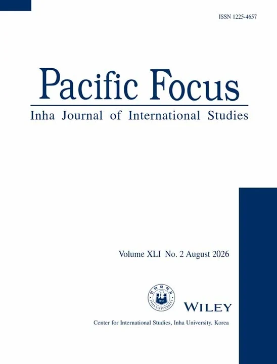 Pacific Focus journal cover