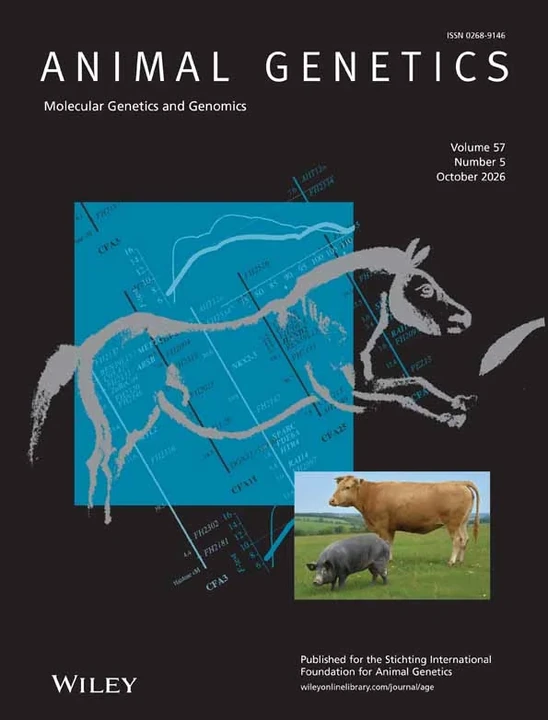 ANIMAL GENETICS journal cover