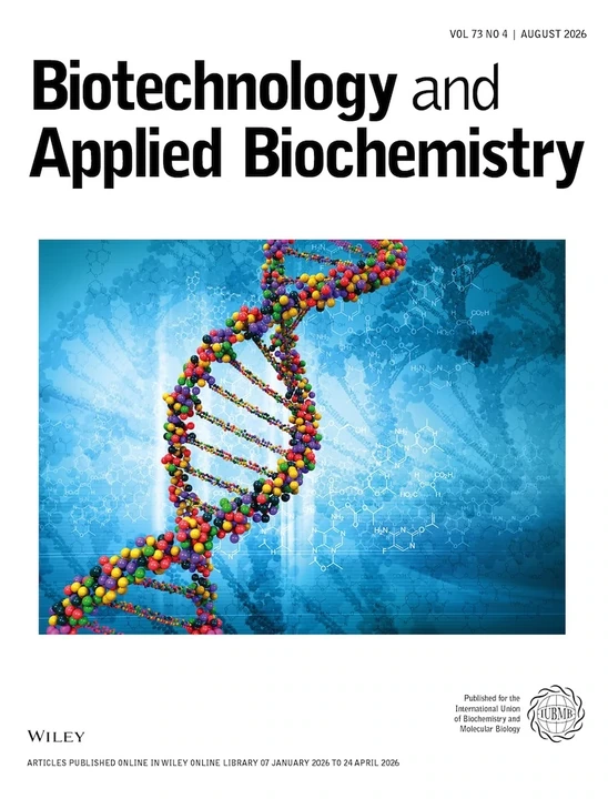 BIOTECHNOLOGY AND APPLIED BIOCHEMISTRY journal cover