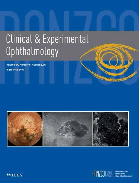 CLINICAL AND EXPERIMENTAL OPHTHALMOLOGY journal cover
