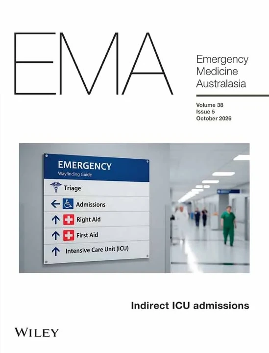 Emergency Medicine Australasia journal cover