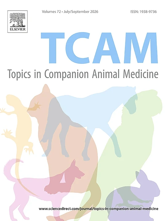 Topics in Companion Animal Medicine 期刊封面
