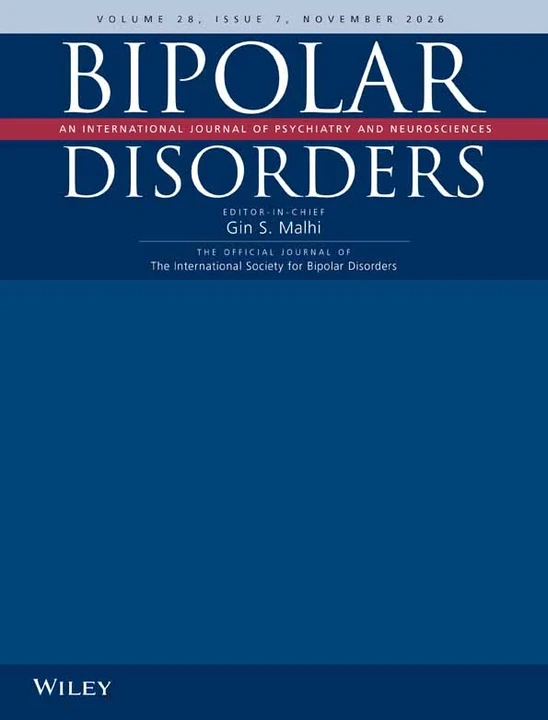 BIPOLAR DISORDERS journal cover