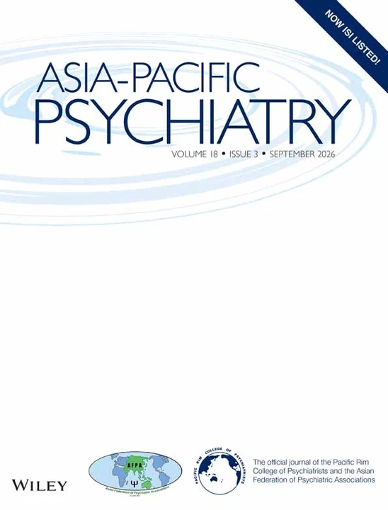 Asia-Pacific Psychiatry 期刊封面
