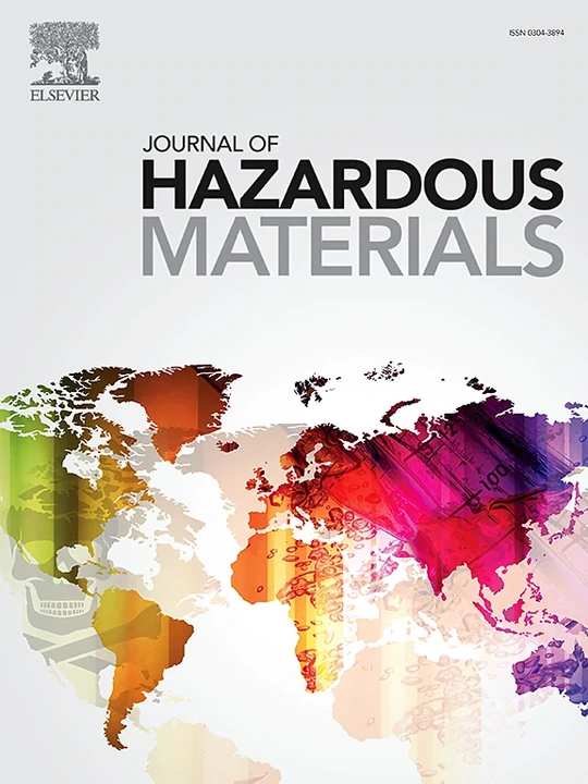 JOURNAL OF HAZARDOUS MATERIALS 期刊封面