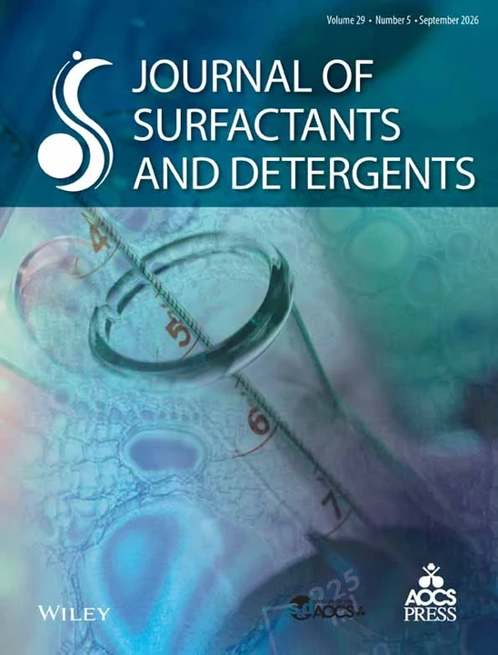 JOURNAL OF SURFACTANTS AND DETERGENTS journal cover