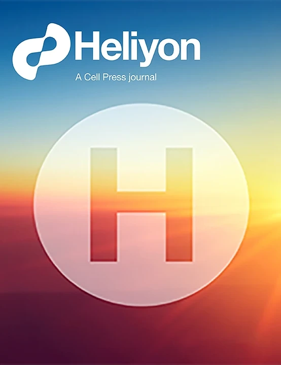 Heliyon journal cover
