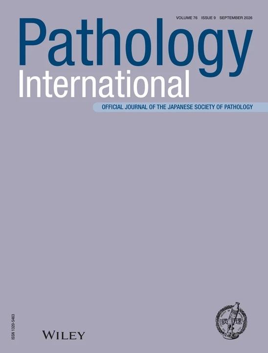PATHOLOGY INTERNATIONAL journal cover