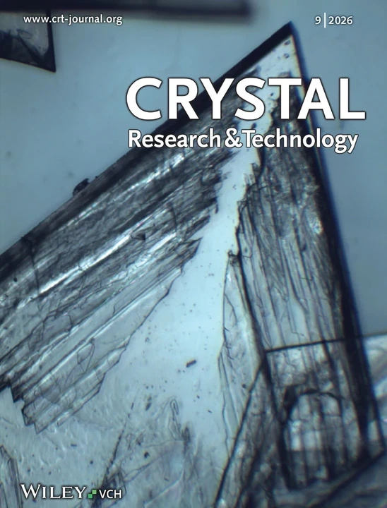 CRYSTAL RESEARCH AND TECHNOLOGY 期刊封面