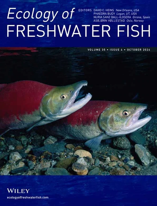 ECOLOGY OF FRESHWATER FISH journal cover