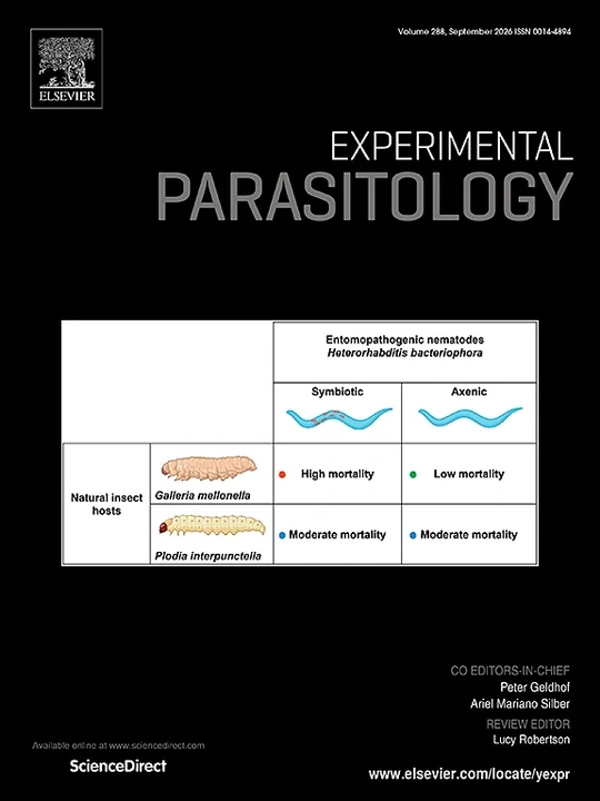 EXPERIMENTAL PARASITOLOGY journal cover