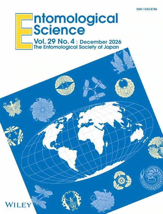 ENTOMOLOGICAL SCIENCE journal cover