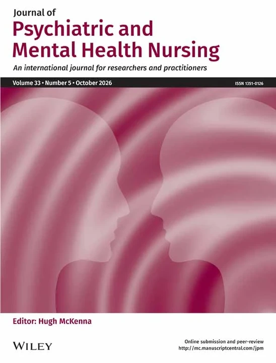 Journal of Psychiatric and Mental Health Nursing 期刊封面