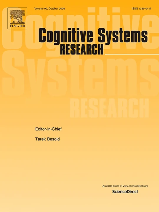Cognitive Systems Research journal cover