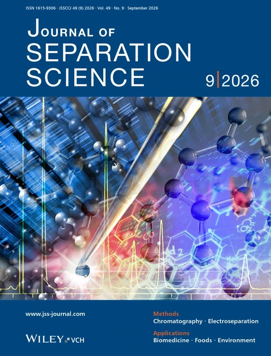 JOURNAL OF SEPARATION SCIENCE journal cover