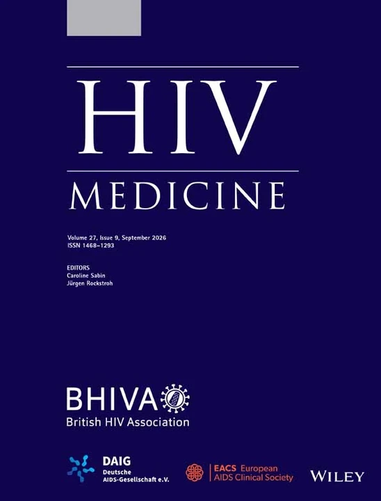 HIV MEDICINE journal cover