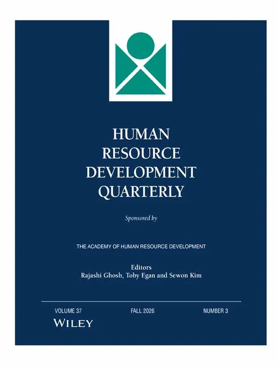Human Resource Development Quarterly 期刊封面