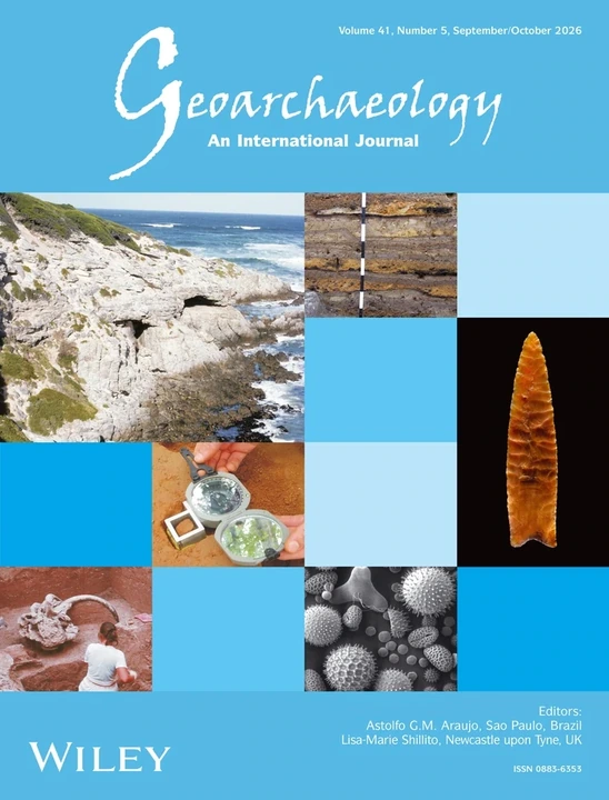 GEOARCHAEOLOGY-AN INTERNATIONAL JOURNAL 期刊封面