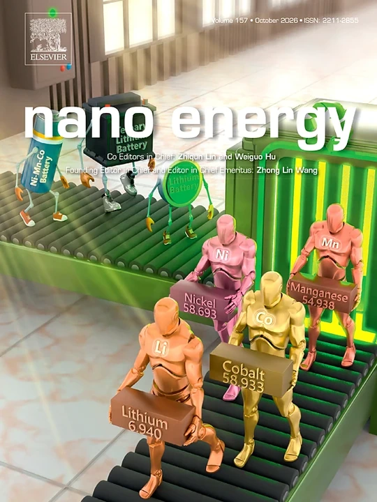 Nano Energy journal cover
