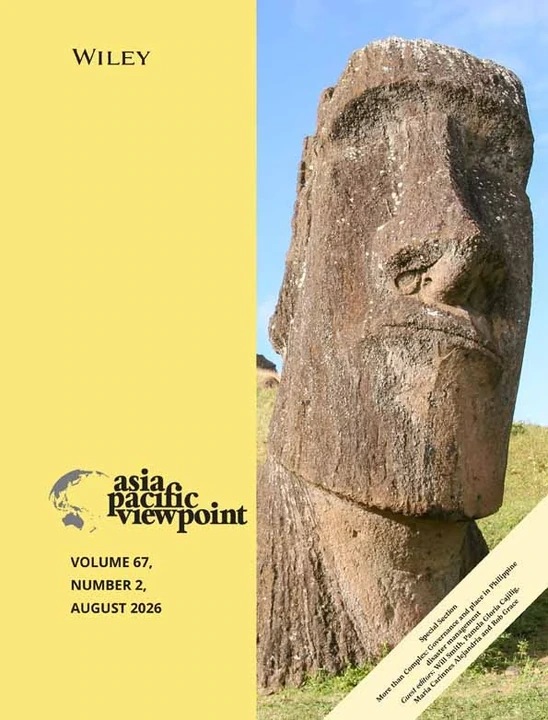 Asia Pacific Viewpoint journal cover