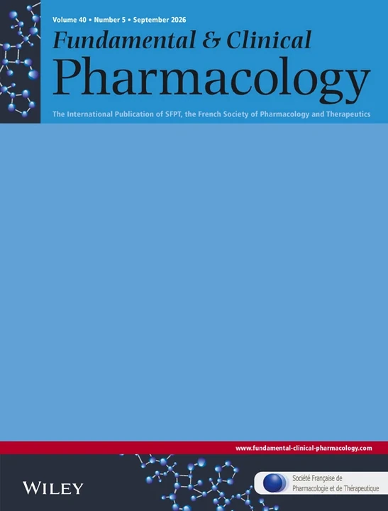 FUNDAMENTAL & CLINICAL PHARMACOLOGY journal cover