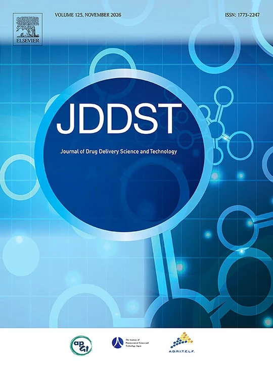 JOURNAL OF DRUG DELIVERY SCIENCE AND TECHNOLOGY 期刊封面