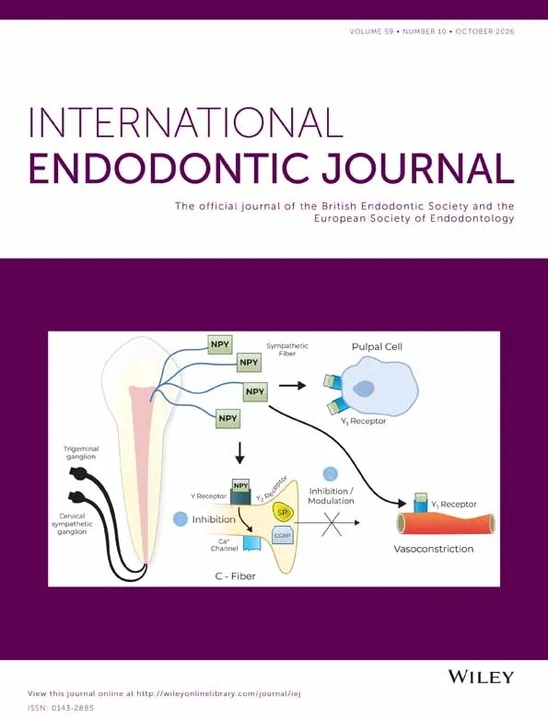 INTERNATIONAL ENDODONTIC JOURNAL 期刊封面